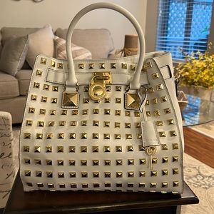 Kors studded Hamilton White
